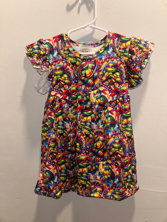 Girl Ninja Turtles Dress