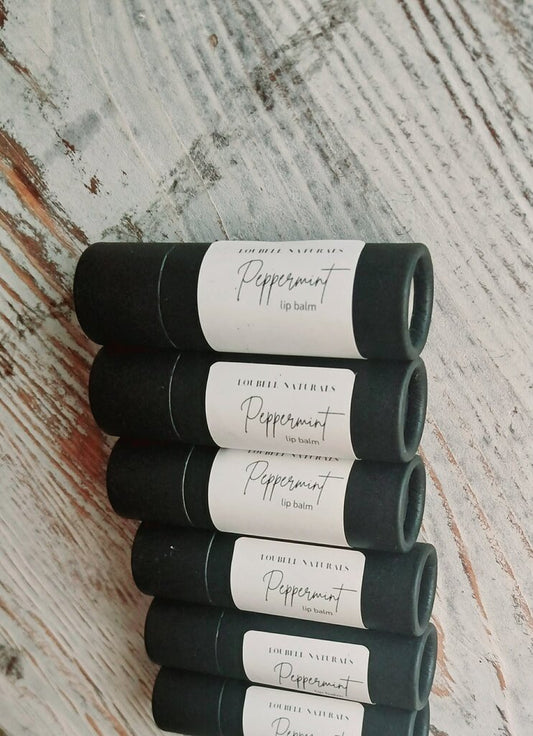 Peppermint lip balm