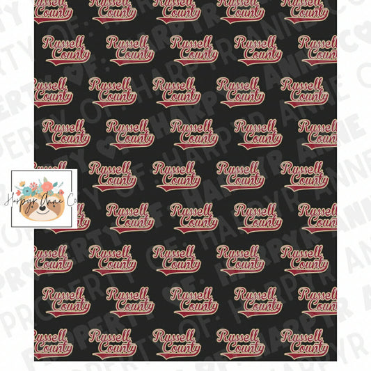 Russell County Repeated Kids Blanket