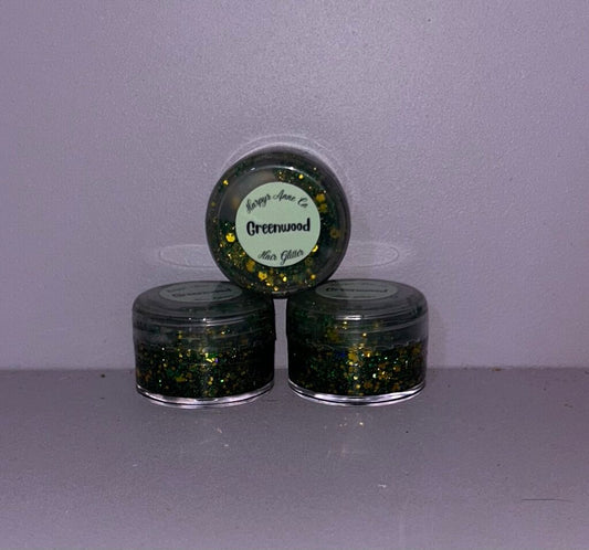 Glenwood High School Hair Glitter