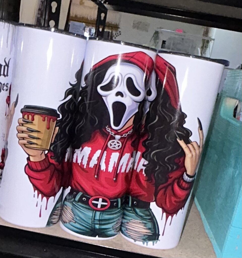 SCREAM MAMA 20 OZ TUMBLER