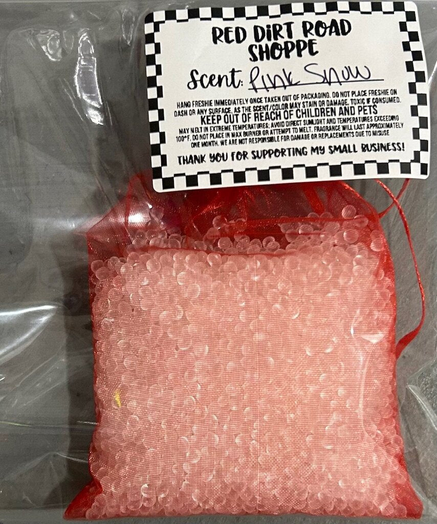 Pink Snow Scent Bag