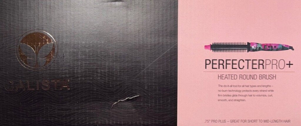 Calista perfector pro heated round brush (pink)