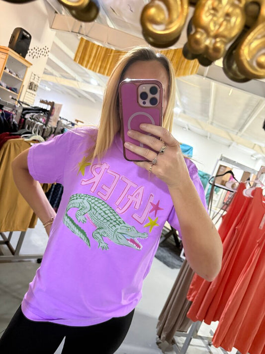 Lator Gator Graphic Top