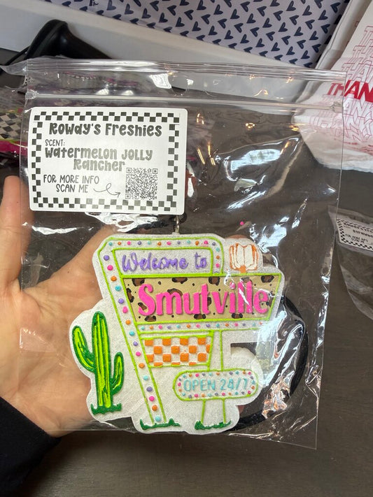 Smutville Car Freshie