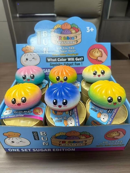 Colorful Foam Squishy Dumplings (Mystery)