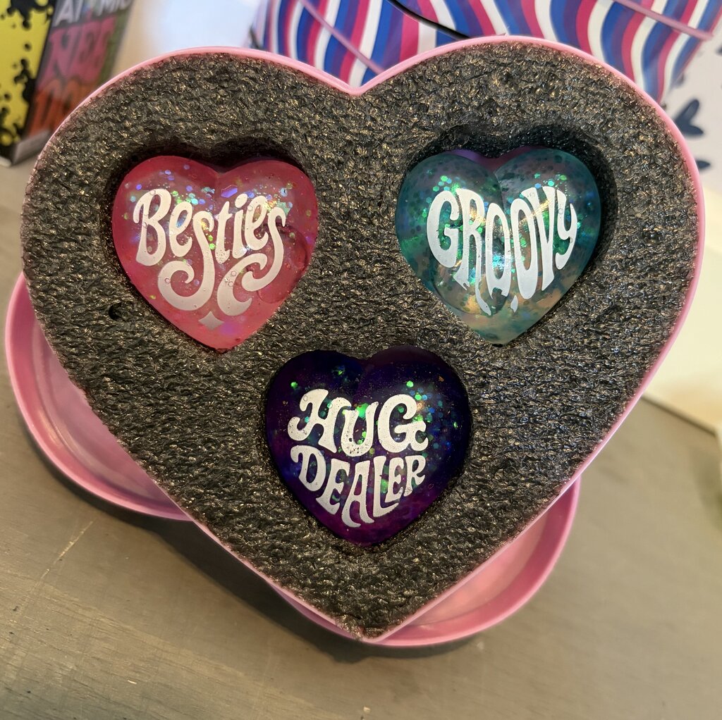 Teenie Sparkle Heart Set
