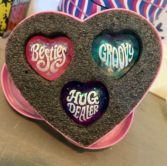 Teenie Sparkle Heart Set