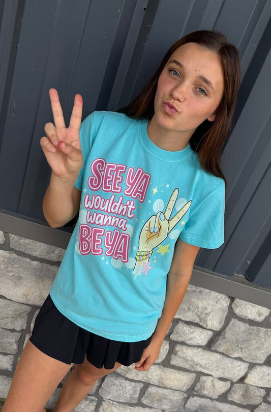 See Ya Graphic Top
