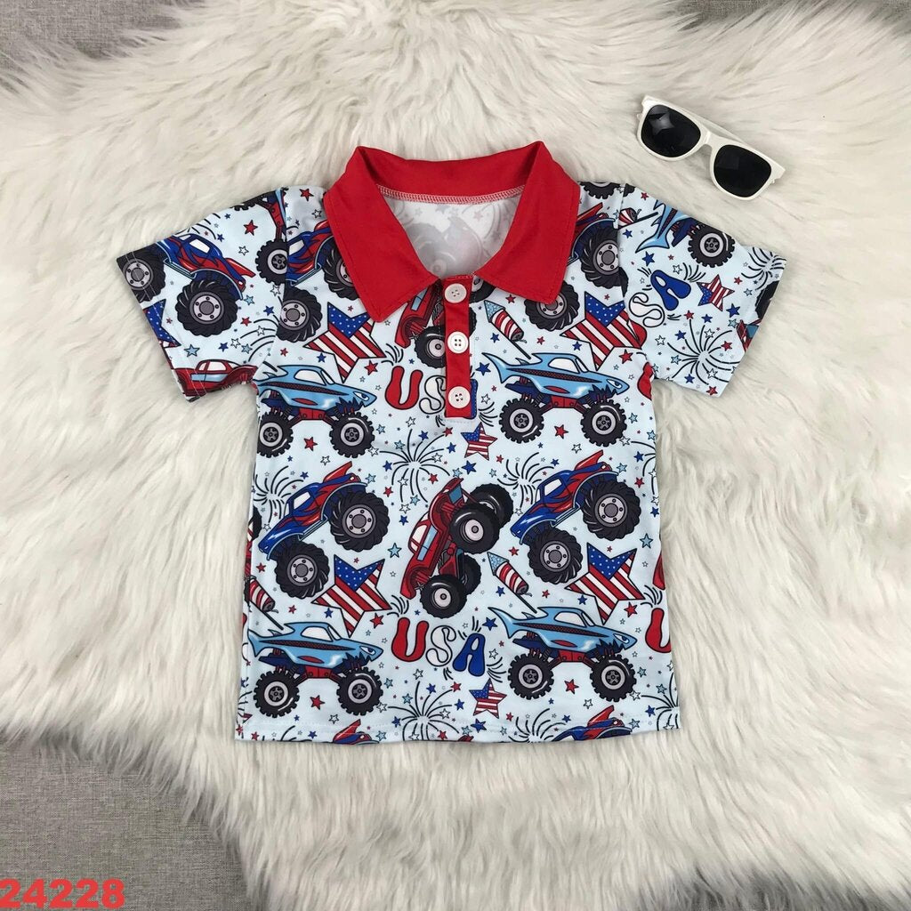 USA Monster Truck Top