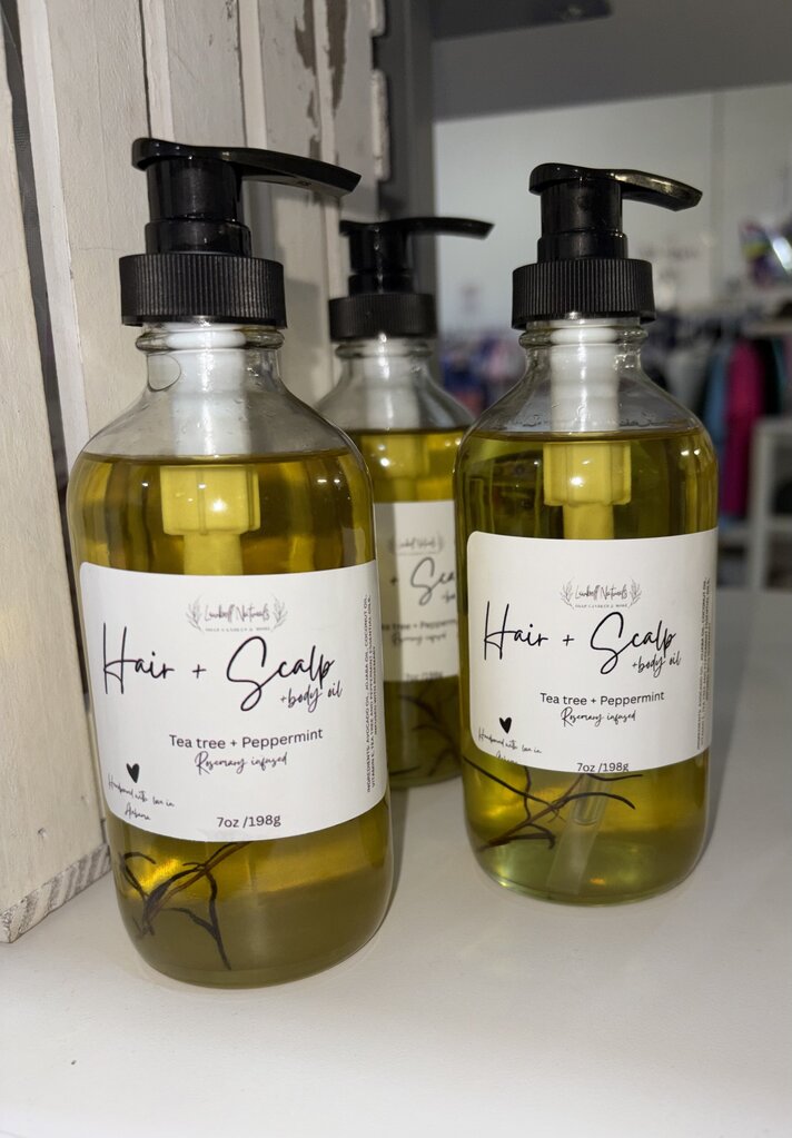 Hair scalp body oil