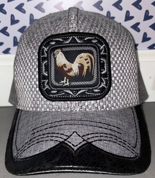 Rooster Hat (gray)