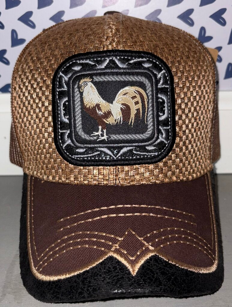 Rooster Hat (brown)