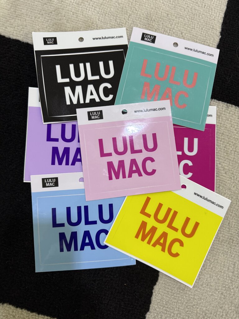 Lulu Mac Decal