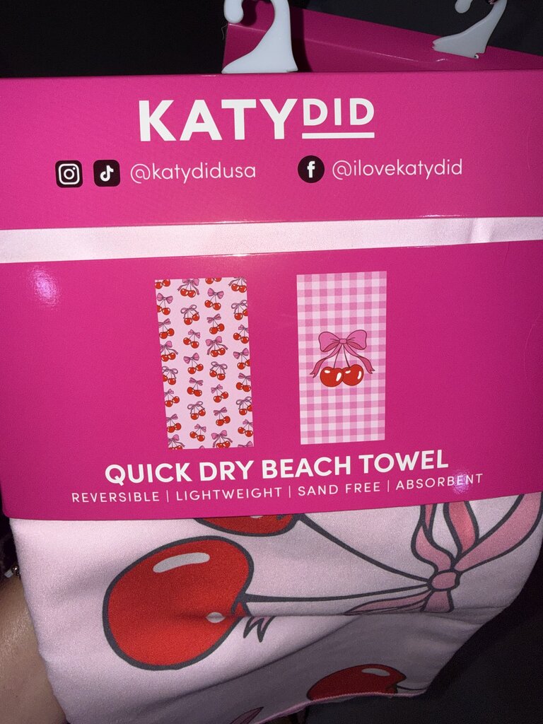 KATYDID Quick Dry Beach Towel