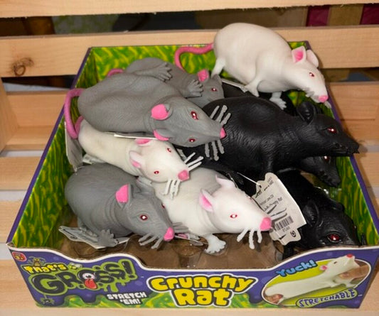 Ja-Ru Crunchy Rat (various colors)