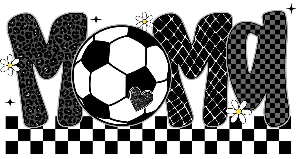Soccer Mama Full Color Transfer