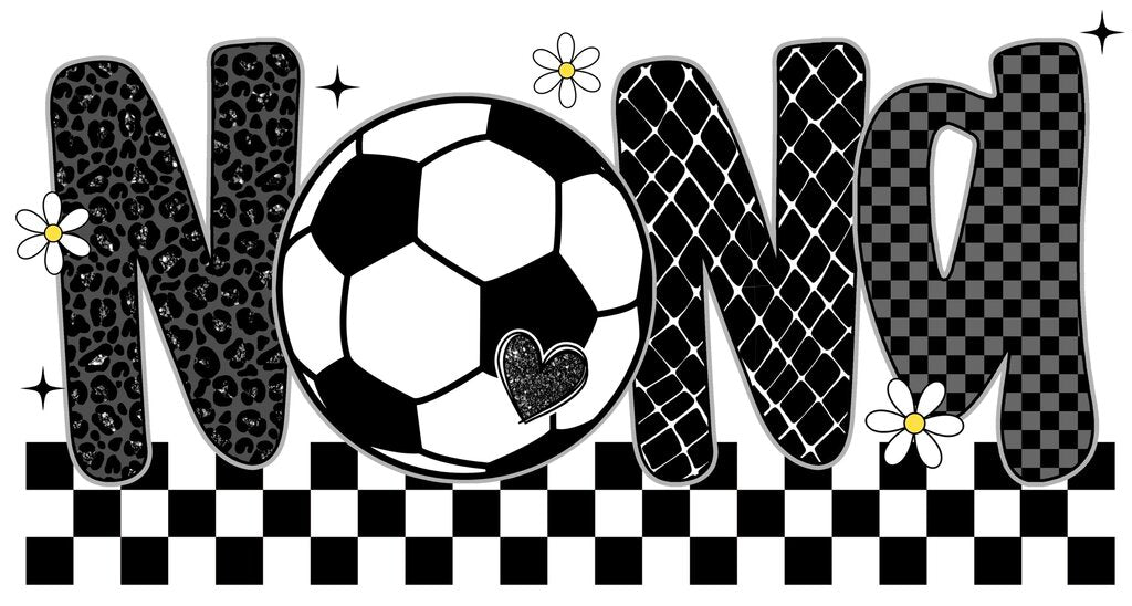 Soccer Nana Full Color Transfer