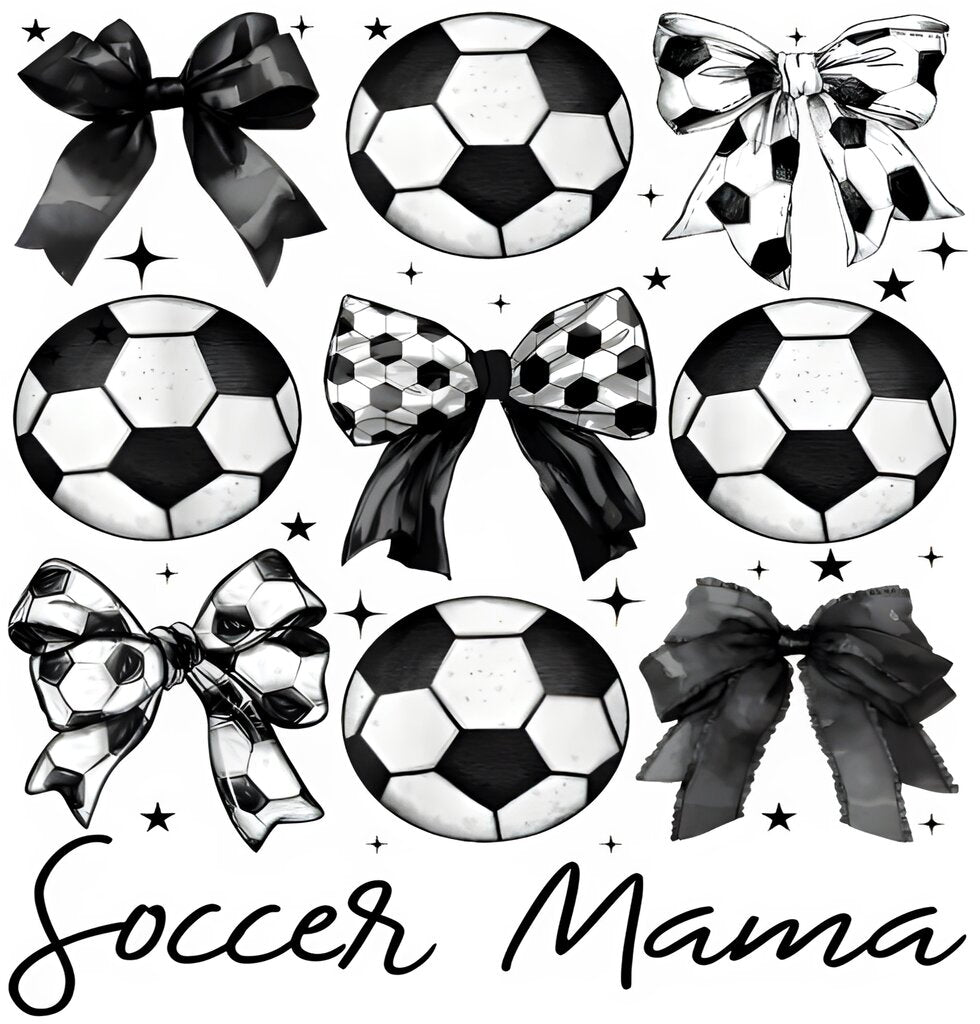 Soccer Mama Collage Full Color Transfer