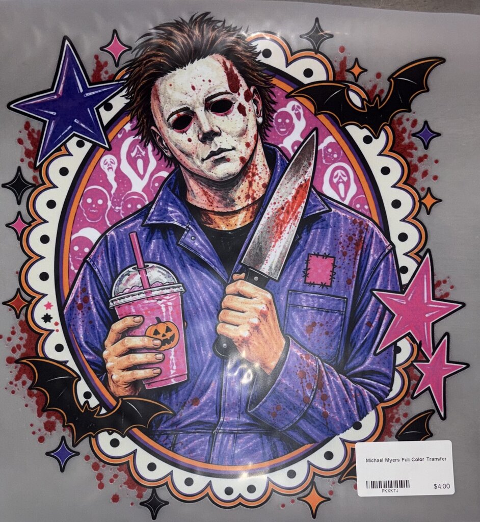 Michael Myers Full Color Transfer