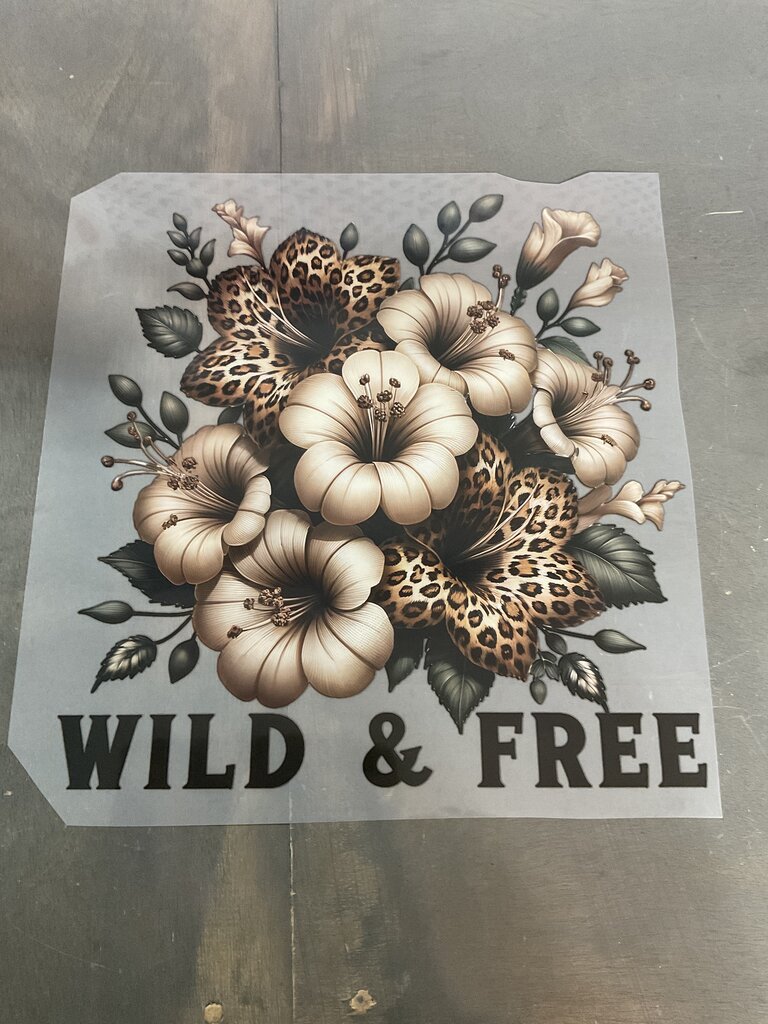 Wild and Free Full Color Transfer
