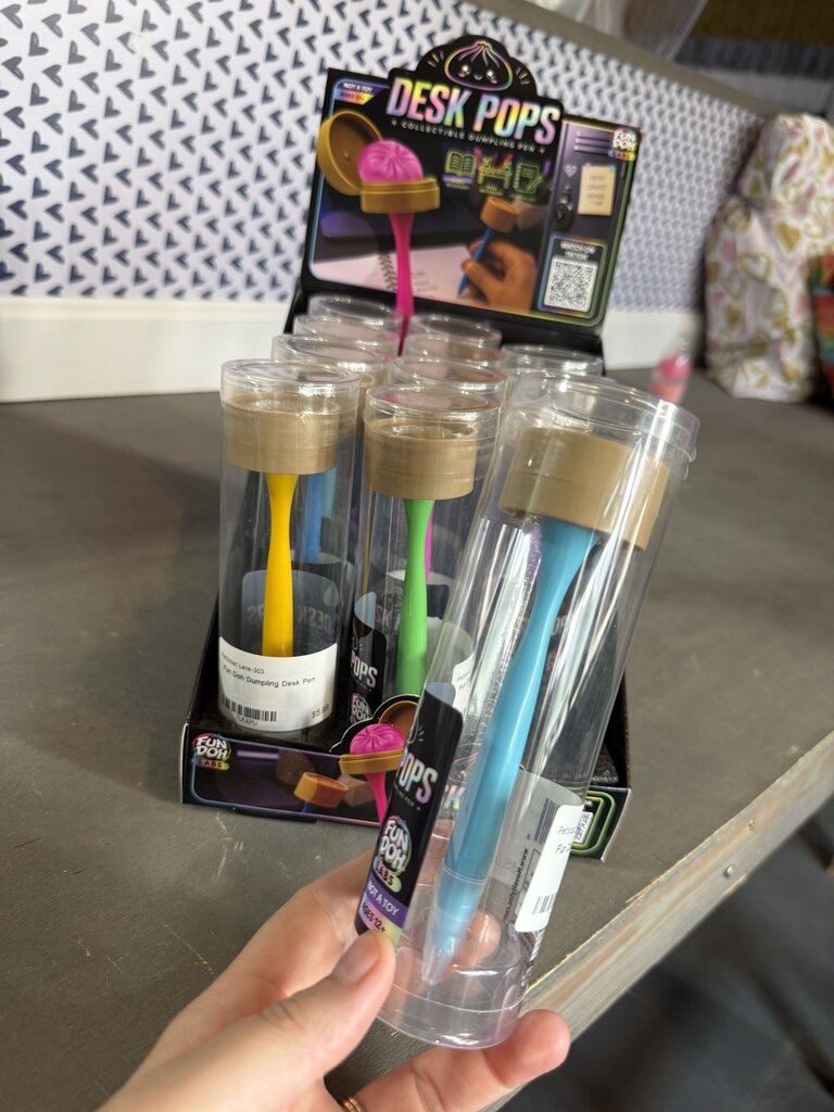 Fun Doh Dumpling Desk Pen (various colors)