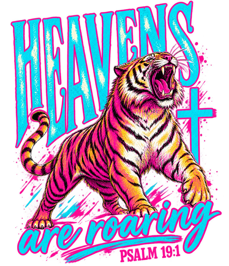 Heavens are Roaring Full Color Transfer
