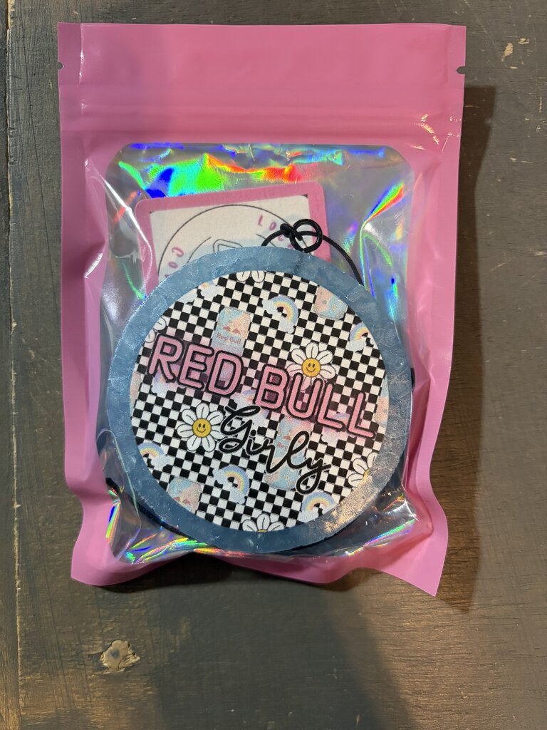 Red Bull Girly Freshie Round (hollister)