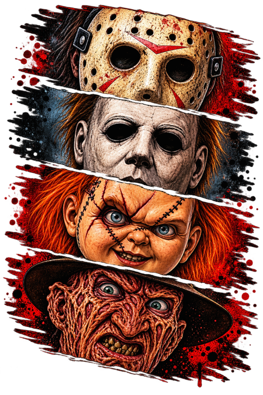 Halloween Guys Full Color Transfer