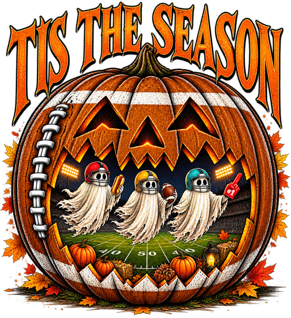 Spooky Tis the Season Full Color Transfer