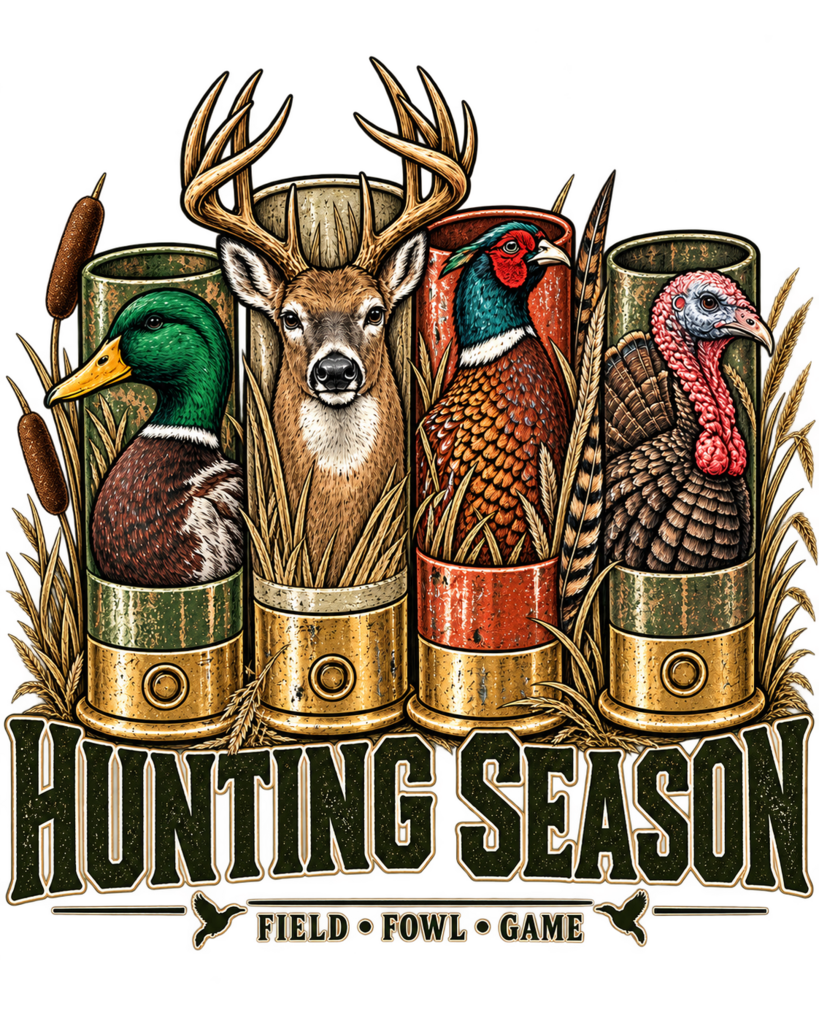 Hunting Season Full Color Transfer