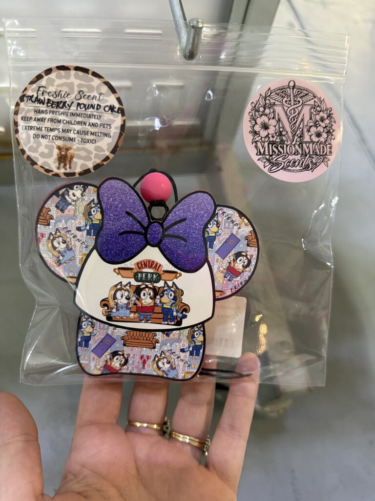 Disney bluey cap cardstock
