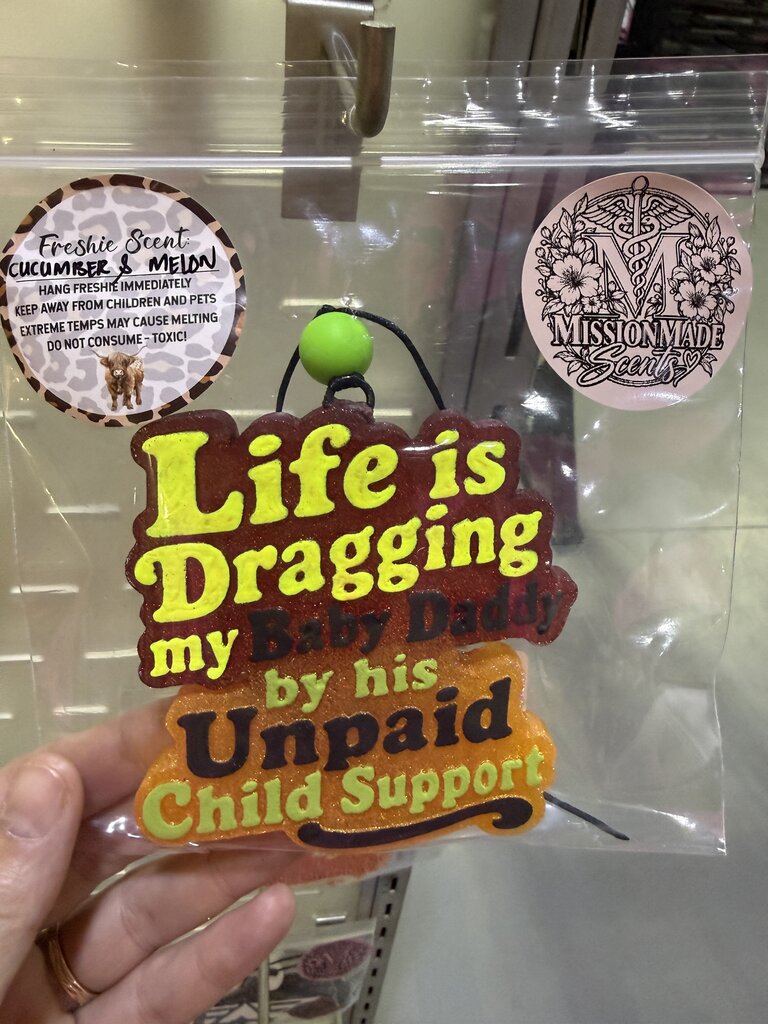 Life is dragging -child support (cucumber & melon)
