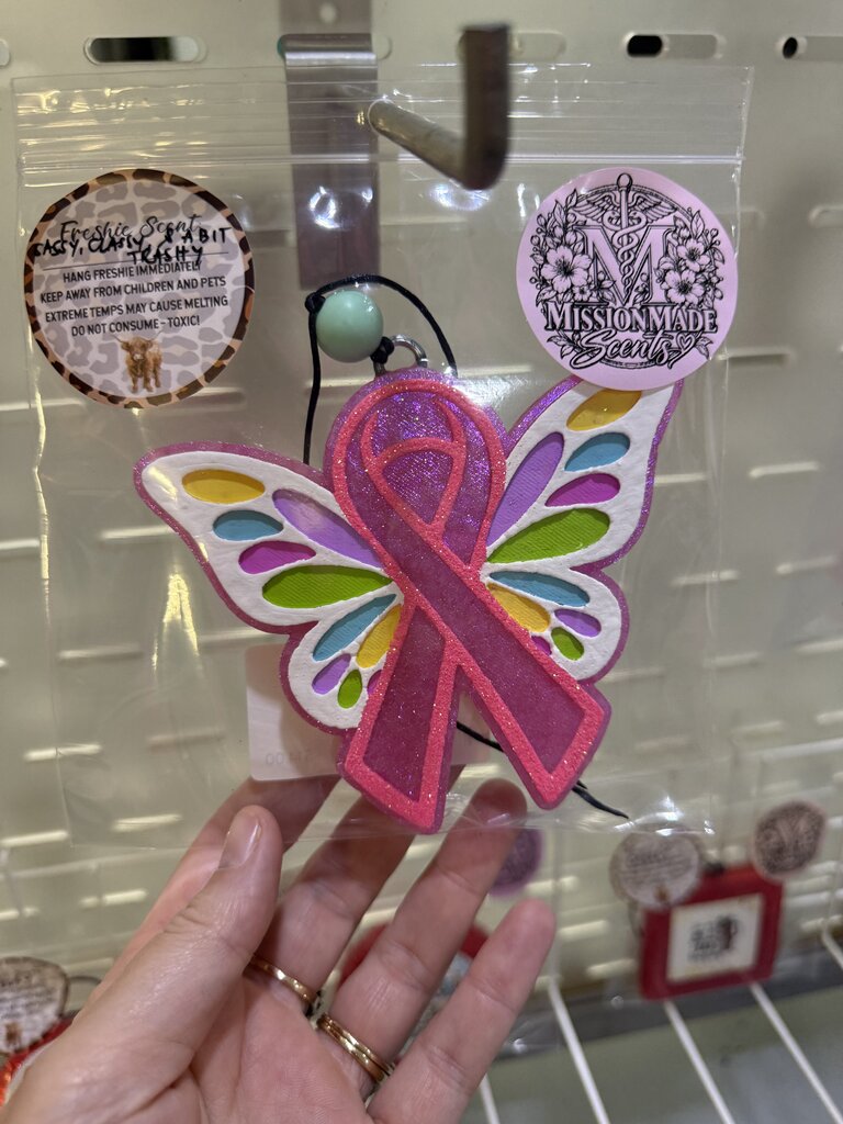 Cancer ribbon wing (sassy,classy,&trashy)