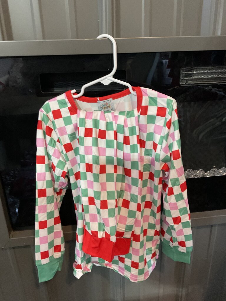 Checkered Pj Set