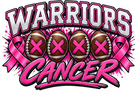 Warriors F Cancer DTF Transfer