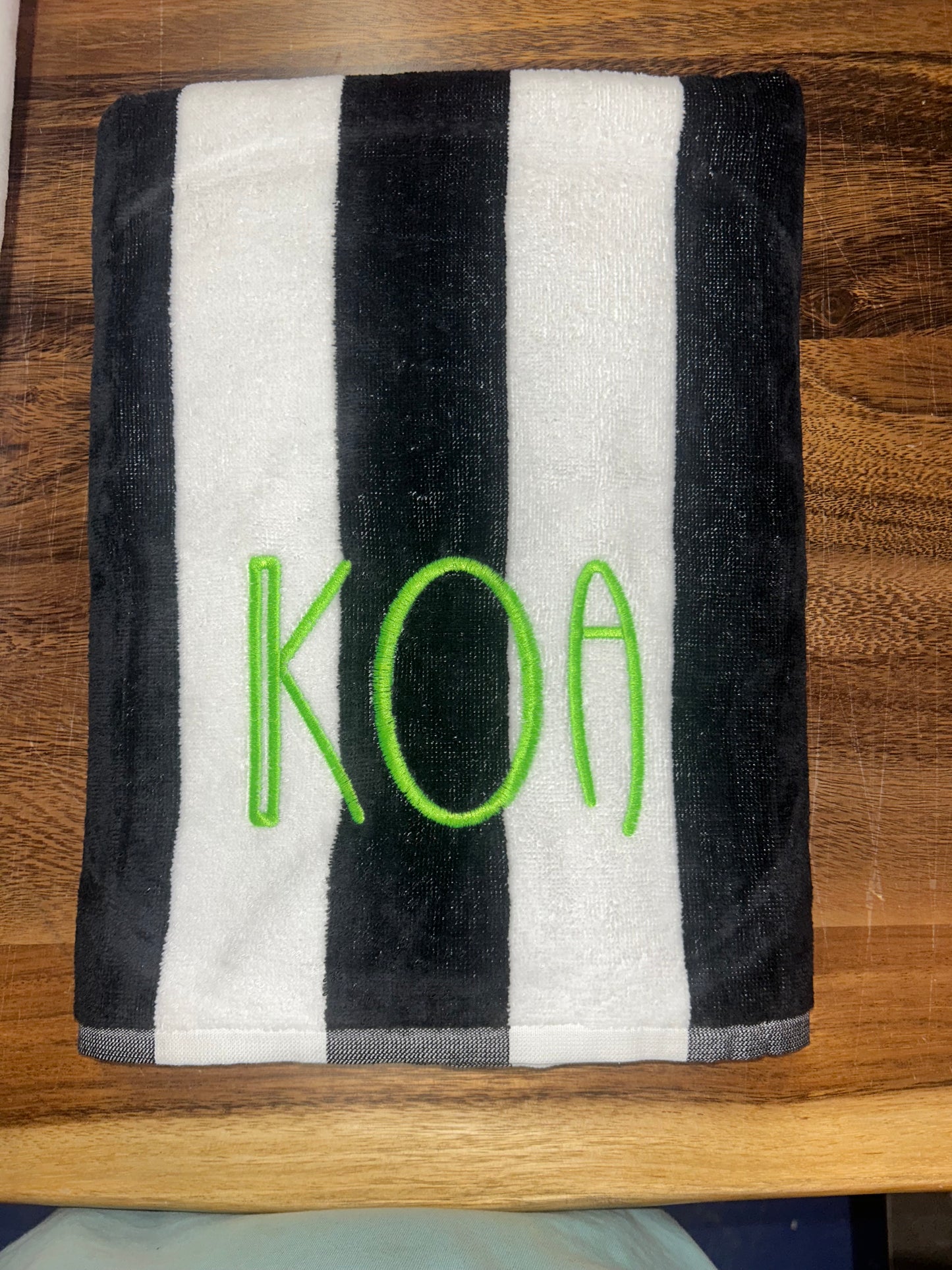 Custom Embroidered Beach Towels