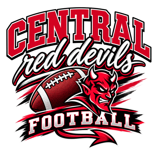 Central Red Devils Football DTF Transfer