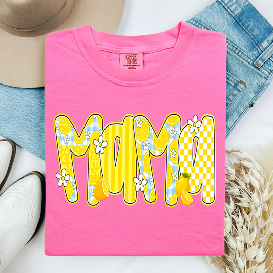 Lemon Mama Comfort Color Tshirt