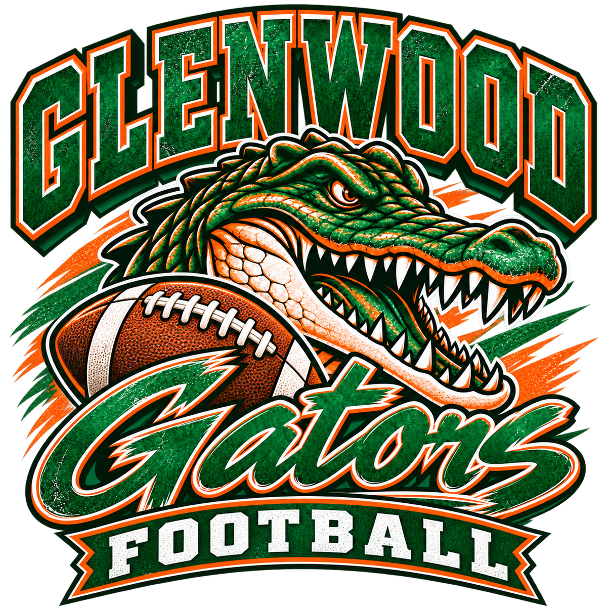 Glenwood Gators Football DTF Transfer