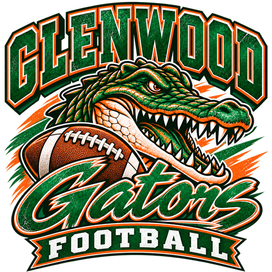 Glenwood Gators Football DTF Transfer