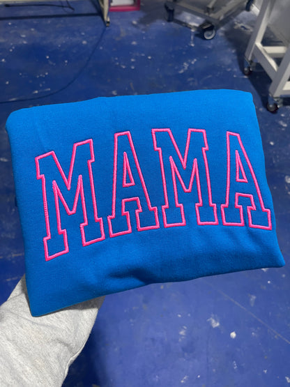 Mama Embroidered Sweatshirt