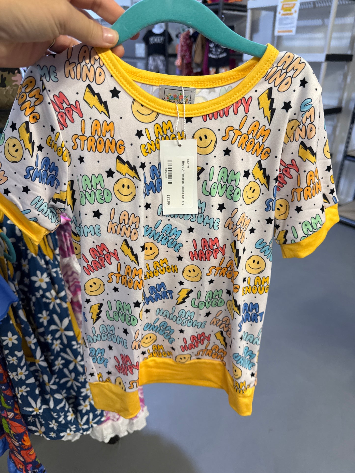 Boys Affirmation Pajama Set