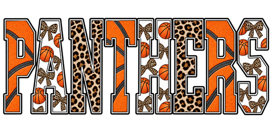 Panthers Basketball DTF Transfer