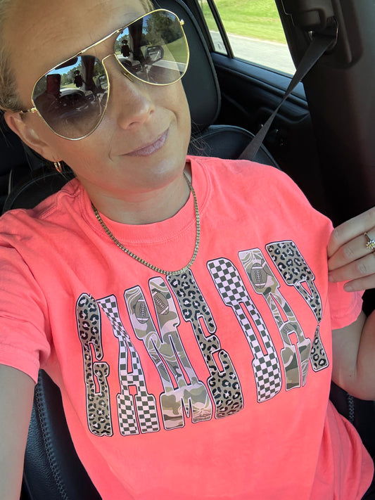 Game Day Graphic Top