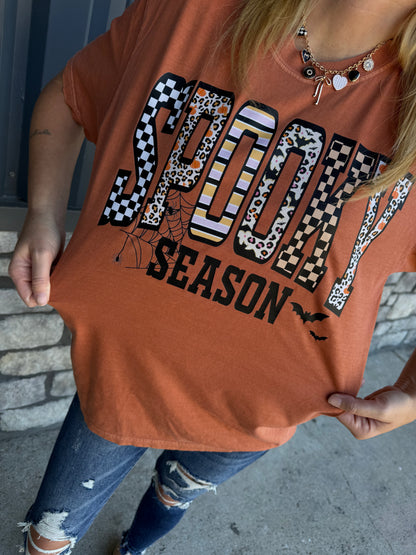 Spooky Season Graphic Top