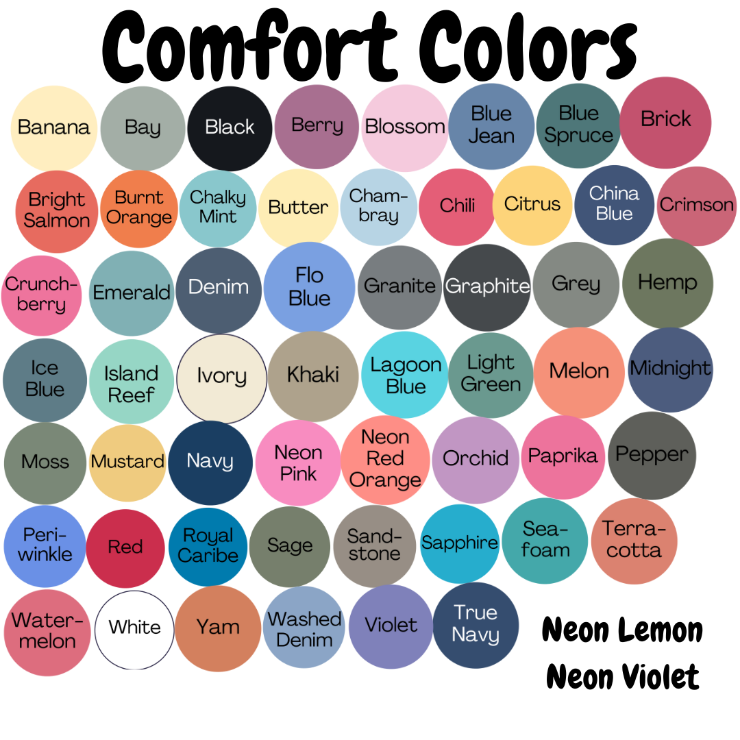 Summer Vibes Comfort Color Tshirt