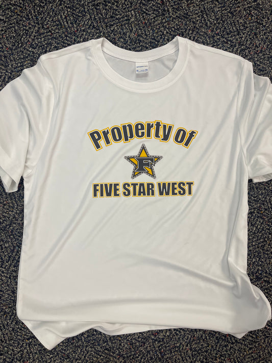 Property of FiveStar West Dri-Fit