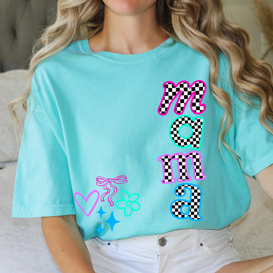 Mama with Deco Comfort Color Tshirt