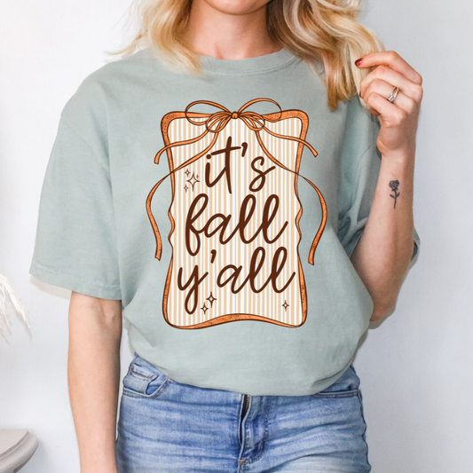 It's Fall Ya'll Graphic Top